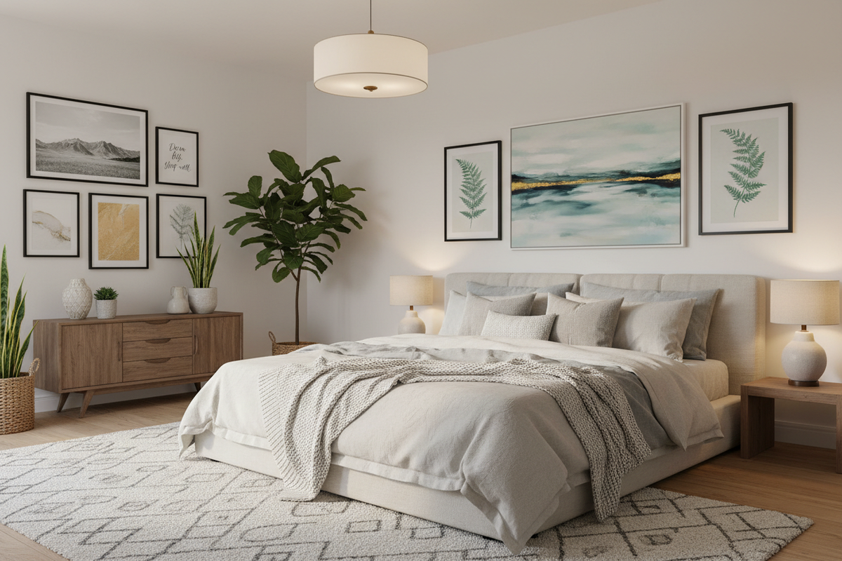 Design Your Dream Haven: Creative Wall Art Ideas to Elevate Your Bedroom