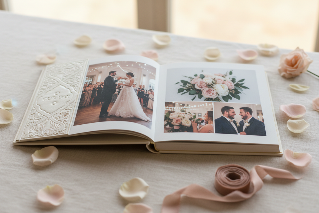 Designing a Captivating Wedding Photo Book That Lasts