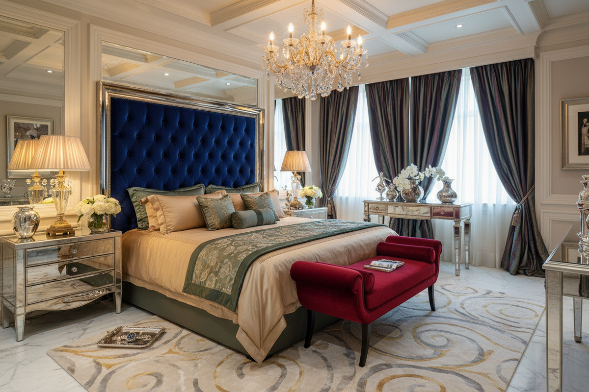 Designing a Glamorous Bedroom with Luxury Furniture