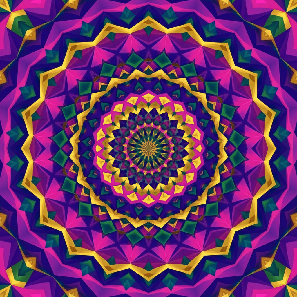 Designing a Kaleidoscope-Inspired Image in Photoshop