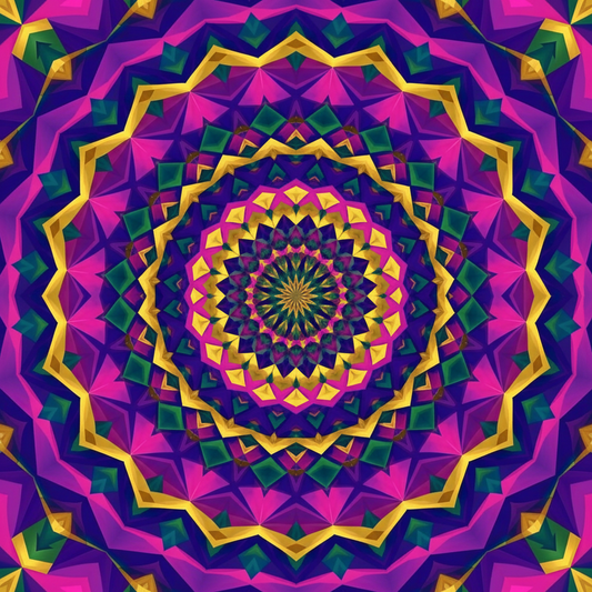 Designing a Kaleidoscope-Inspired Image in Photoshop