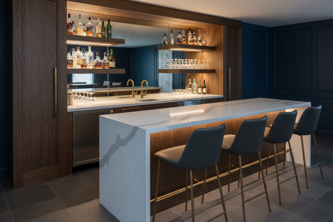 Designing a Sleek and Stylish Home Bar