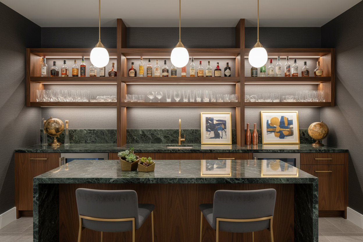 Designing the Perfect Home Bar: Style Meets Functionality – Wallpics
