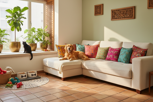 Designing with Paws in Mind: Your Guide to Pet-Friendly Indian Homes