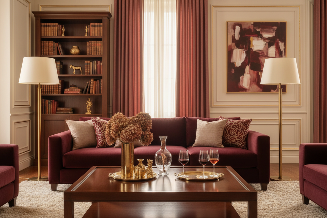 Designing with Wine Hues: Tips for a Sophisticated Look