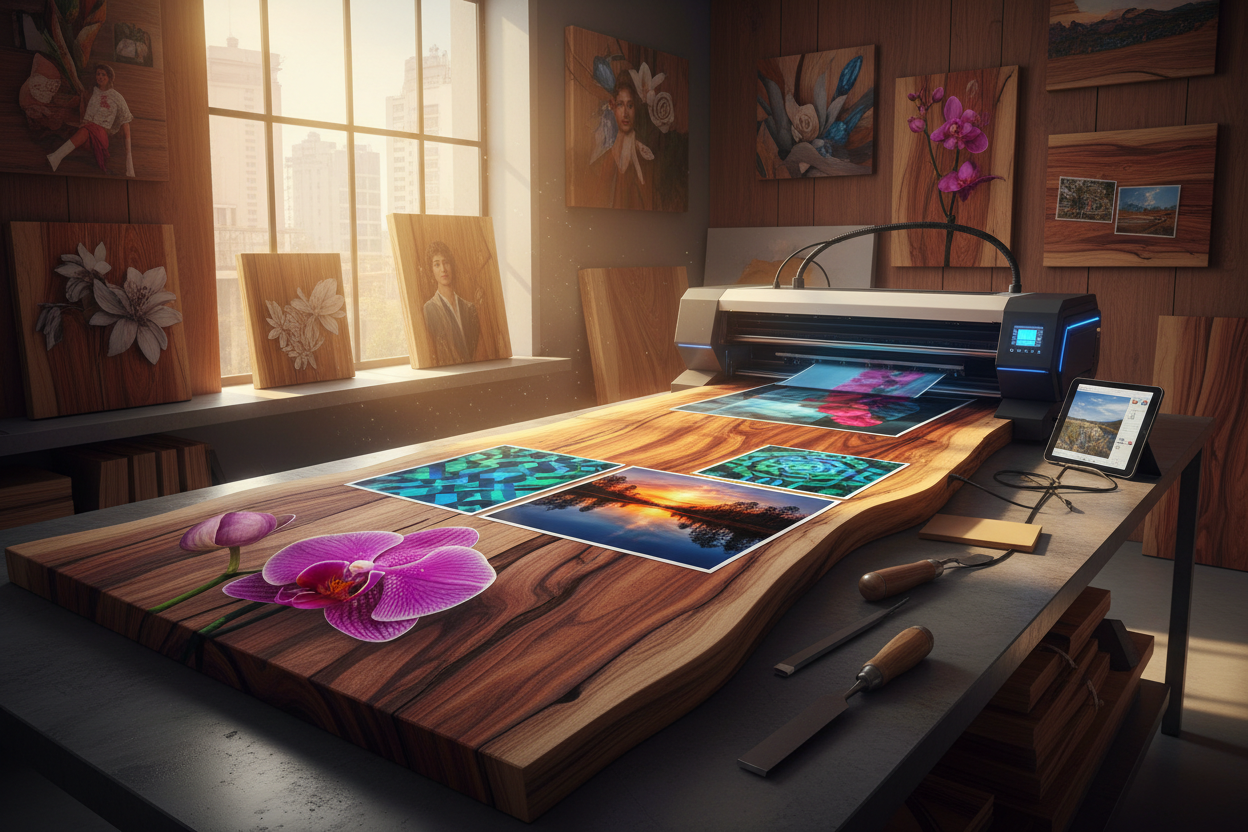 Digital Meets Timber : The Timeless Beauty of Wood Printing – Wallpics