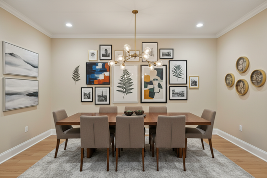 Dining Room Makeover: Inspiring Wall Art Ideas
