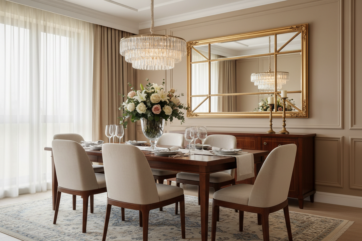 Dining Room Mirror Ideas That Instantly Elevate Your Home’s Charm