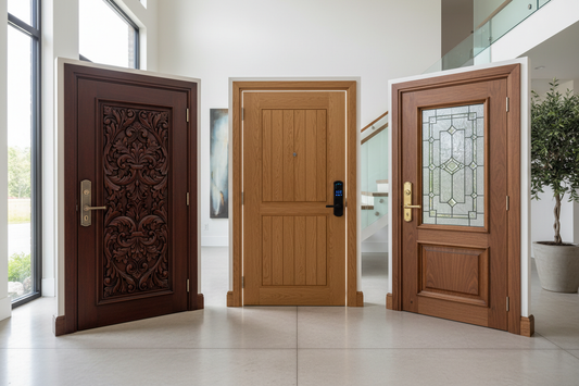 Discover the Latest Trends in Elegant Wooden Safety Doors for Your Home