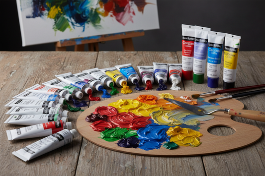 Discover the Rich Pigments of Daler Rowney Georgian Oil Paints for Stunning Artwork