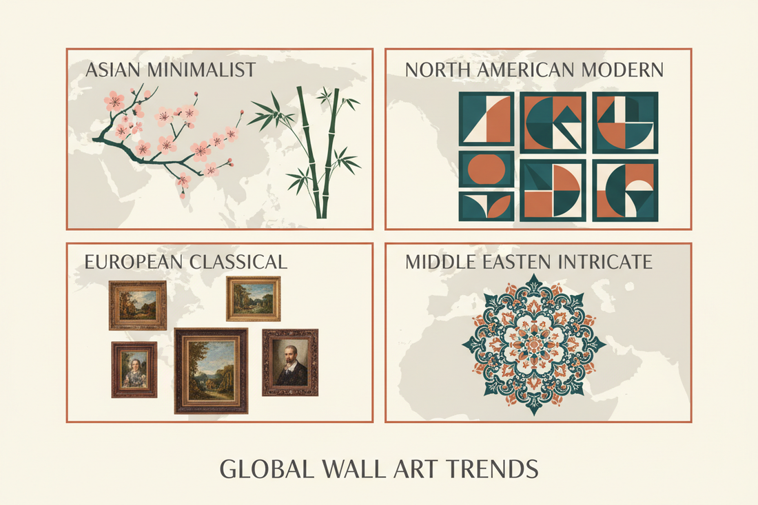 Discover the Top Wall Art Trends Based on Your Region