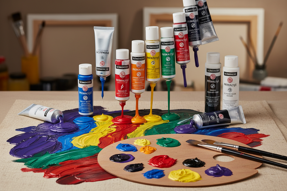 Discover the Vibrancy of Schmincke PRIMAcryl: The Ultimate Acrylic Paint for Artists