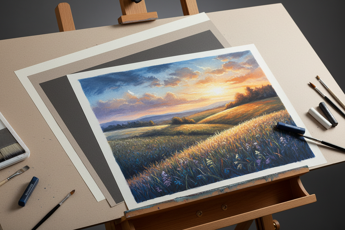 Discovering the Unparalleled Precision of Canson Mi-Teintes Velvet: A Pastel Paper Like No Other