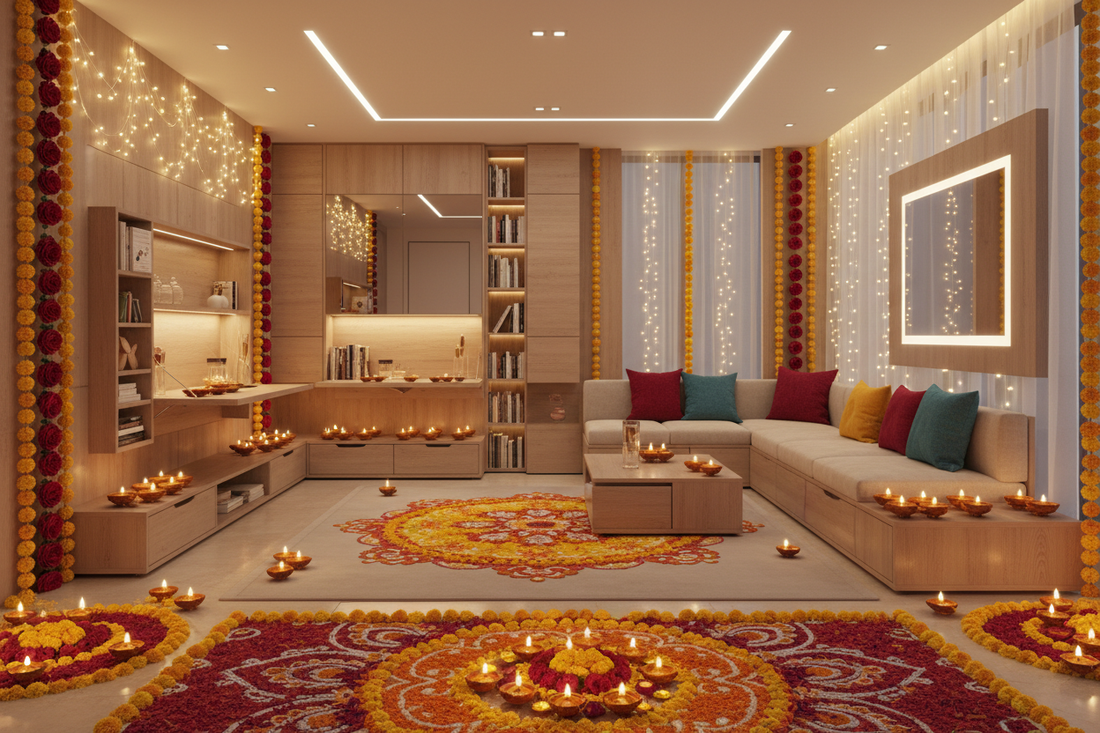 Diwali Special: Maximizing Living Spaces Through Innovative Modular Interior Solutions