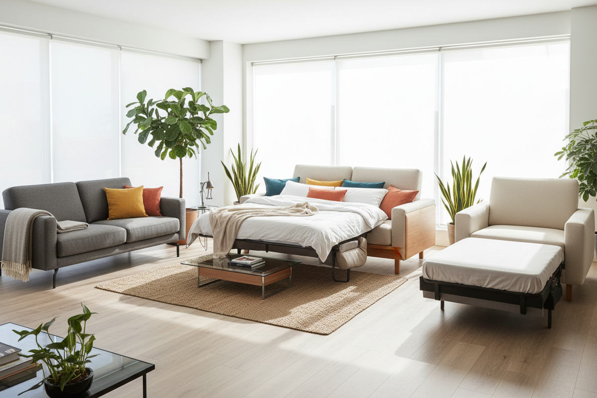 Double the Comfort: Trendy Sofa Cum Bed Designs for Every Home