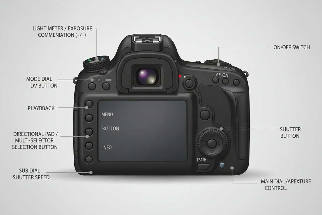 DSLR Buttons Demystified: A Beginner’s Guide