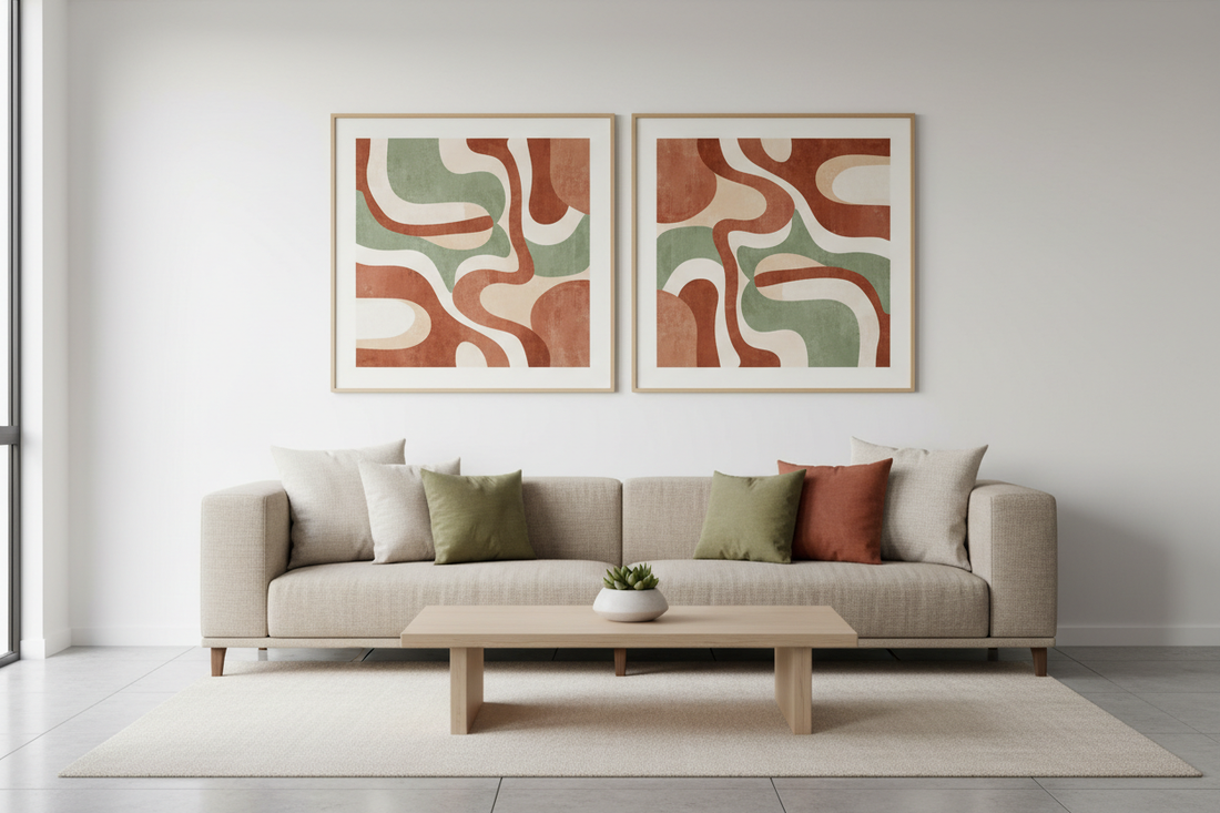 Dynamic Duos: Pairing Canvas Prints for Double the Impact