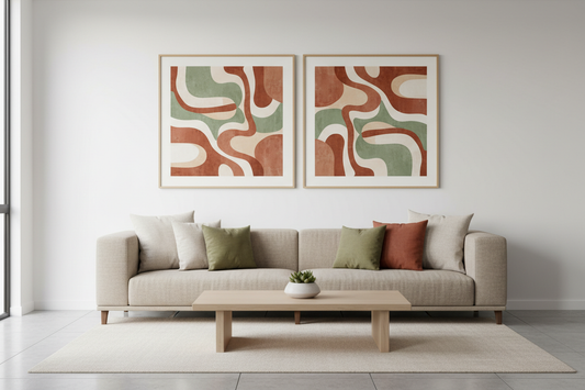 Dynamic Duos: Pairing Canvas Prints for Double the Impact