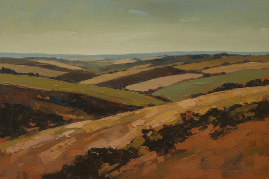 Earth Palette Art: Louise Balaam’s Unique Take on Landscape Painting