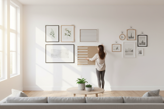 Easy Ways to Hang Art Without Damaging Walls