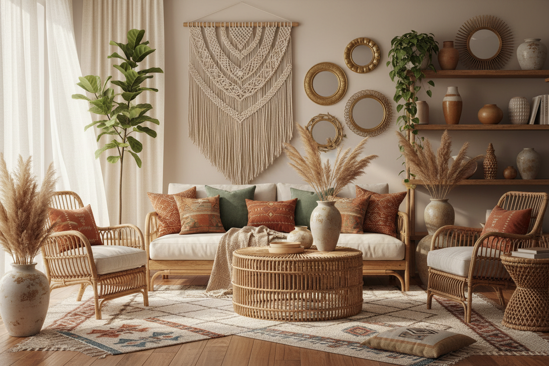 Eclectic Elegance: How to Master Boho Interior Design