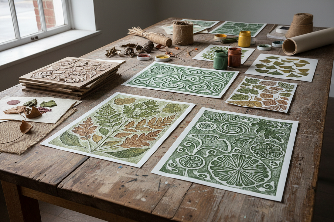 Eco-Friendly Art: Exploring the Environmental Ethics in Eunice Kim’s Collagraph Prints