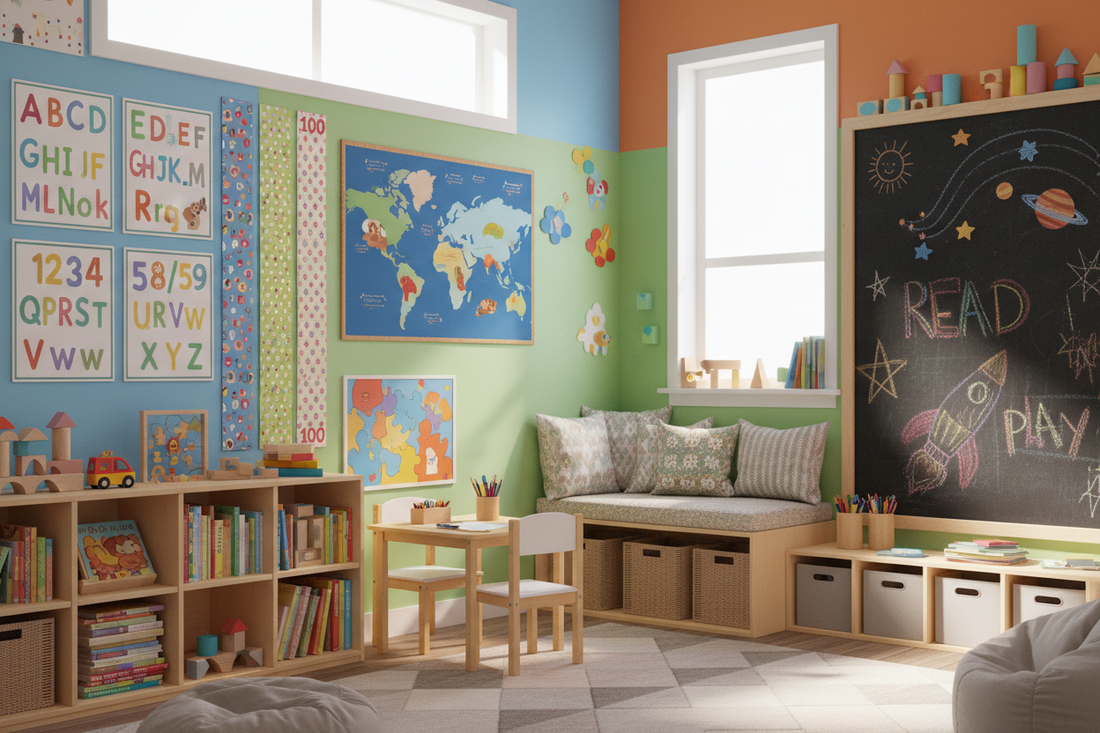 Educational Room Décor: Turning Play Spaces into Learning Hubs