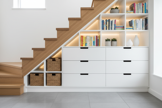 Efficient Under Stairs Storage Solutions for Compact Homes