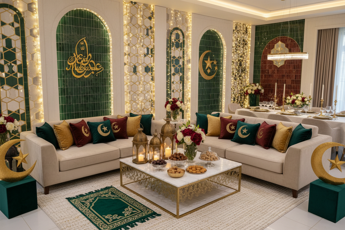 Eid Decoration Inspirations for a Festive and Elegant Home