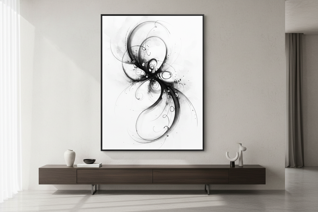 Elegant Black and White Art Ideas for Your Home