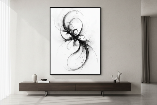 Elegant Black and White Art Ideas for Your Home