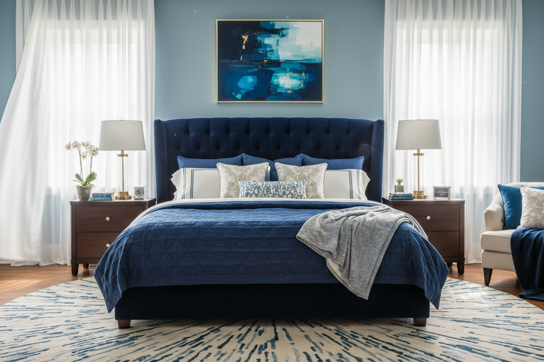 Elegant Blue Bedroom Inspirations for Every Style