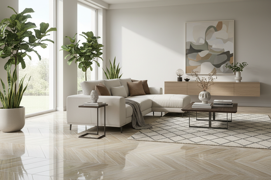 Elegant Living: 7 Ceramic Tile Flooring Ideas for Stylish Homes