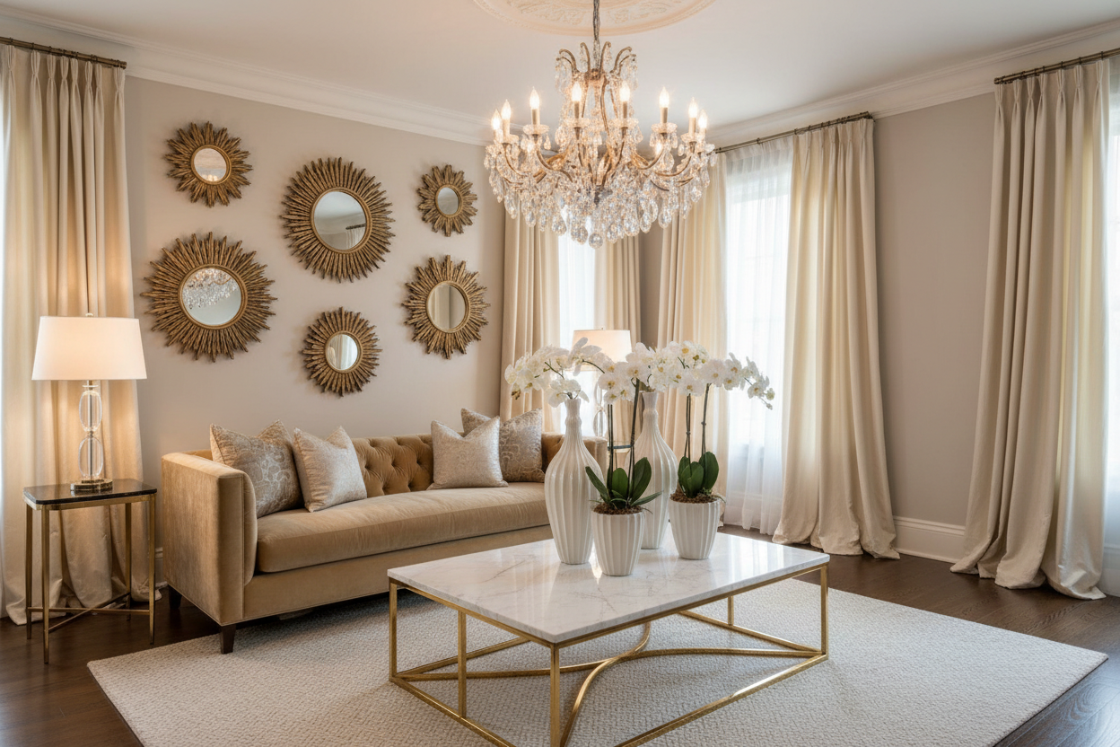 Elegant Living: Luxury Home Decor Ideas for a Glamorous Look – Wallpics