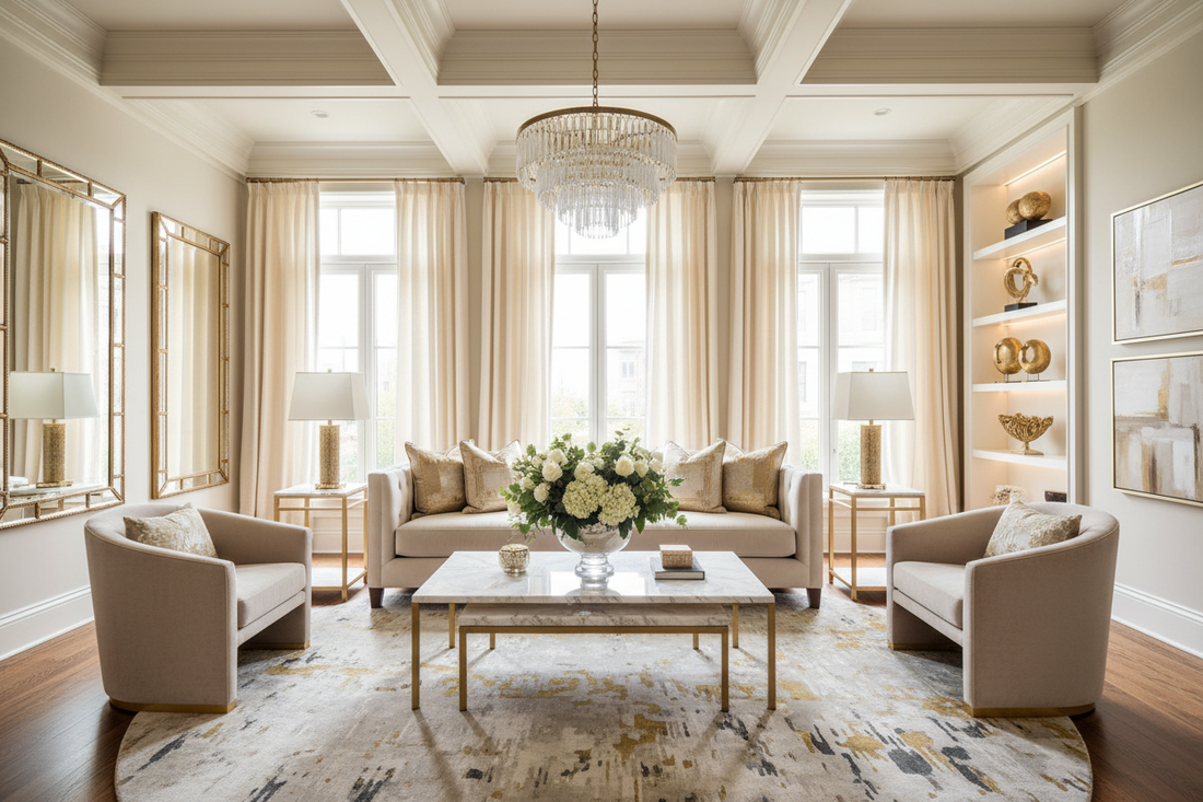 Elegant Living Room Design Ideas for a Luxurious Lifestyle