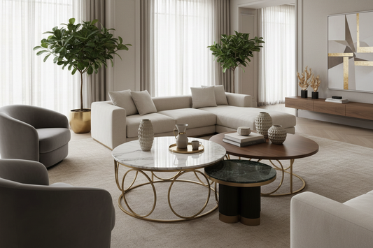 Elegant Round Coffee Tables That Transform Your Space