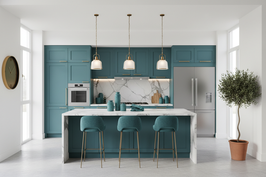 Elegant Teal Kitchen Décor Tips for Modern Homes
