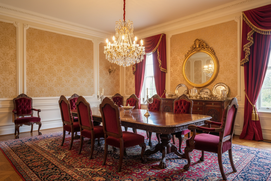 Elegant Victorian Dining Room Sets for a Majestic Interior Makeover ...
