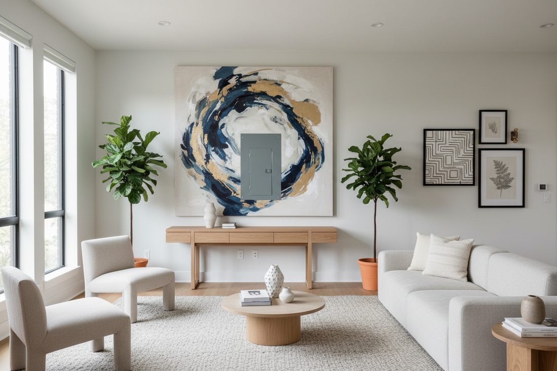 Elevate Home Design by Disguising Eyesores with Artistic Canvas Solutions