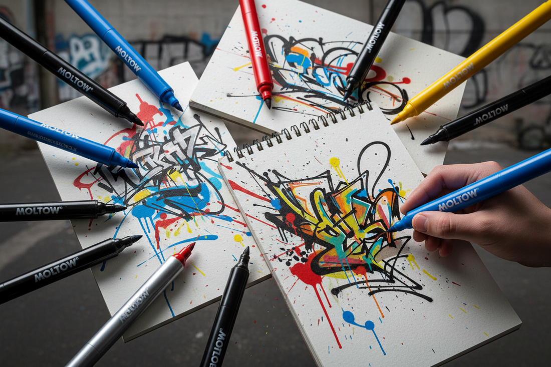Elevate Your Art Game: Discover the Magic of Molotow Markers & Pads