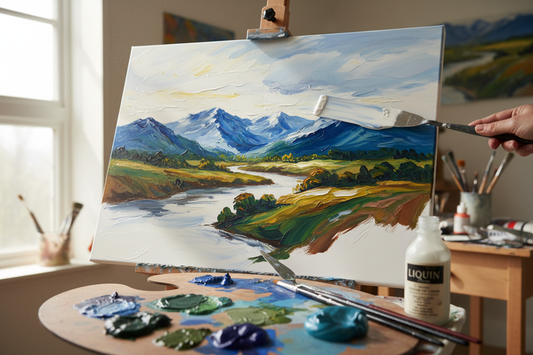 Elevate Your Art: Using Liquid White Oil Colour for Effortless Alla Prima Masterpieces