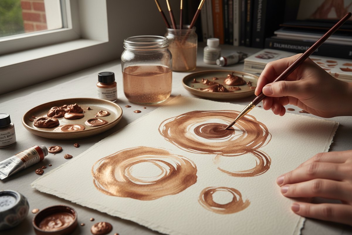 Elevate Your Art with Schmincke Aqua Bronze: A Game-Changer for Watercolor Enthusiasts