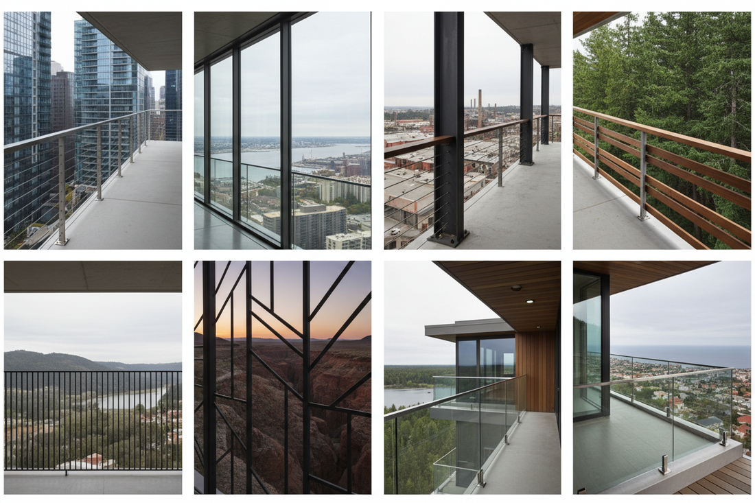 Elevate Your Balcony: 8 Sleek Steel Railing Designs for a Modern Look ...