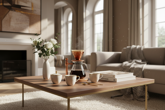 Elevate Your Coffee Moments: Chic Table Designs for Your Home