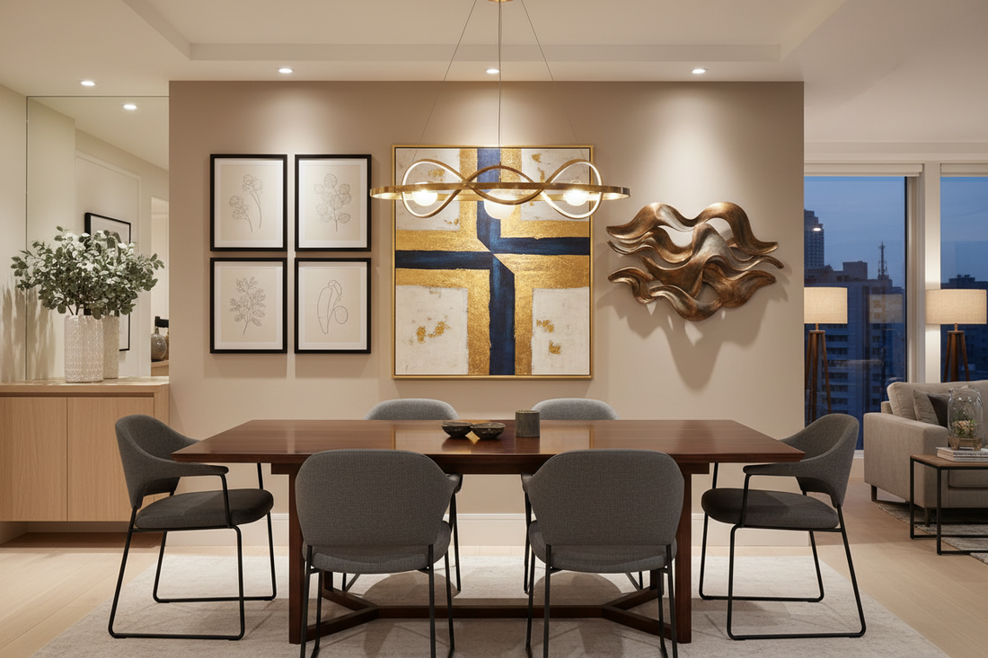 Elevate Your Dining Room: Stunning Modern Wall Decor Inspirations