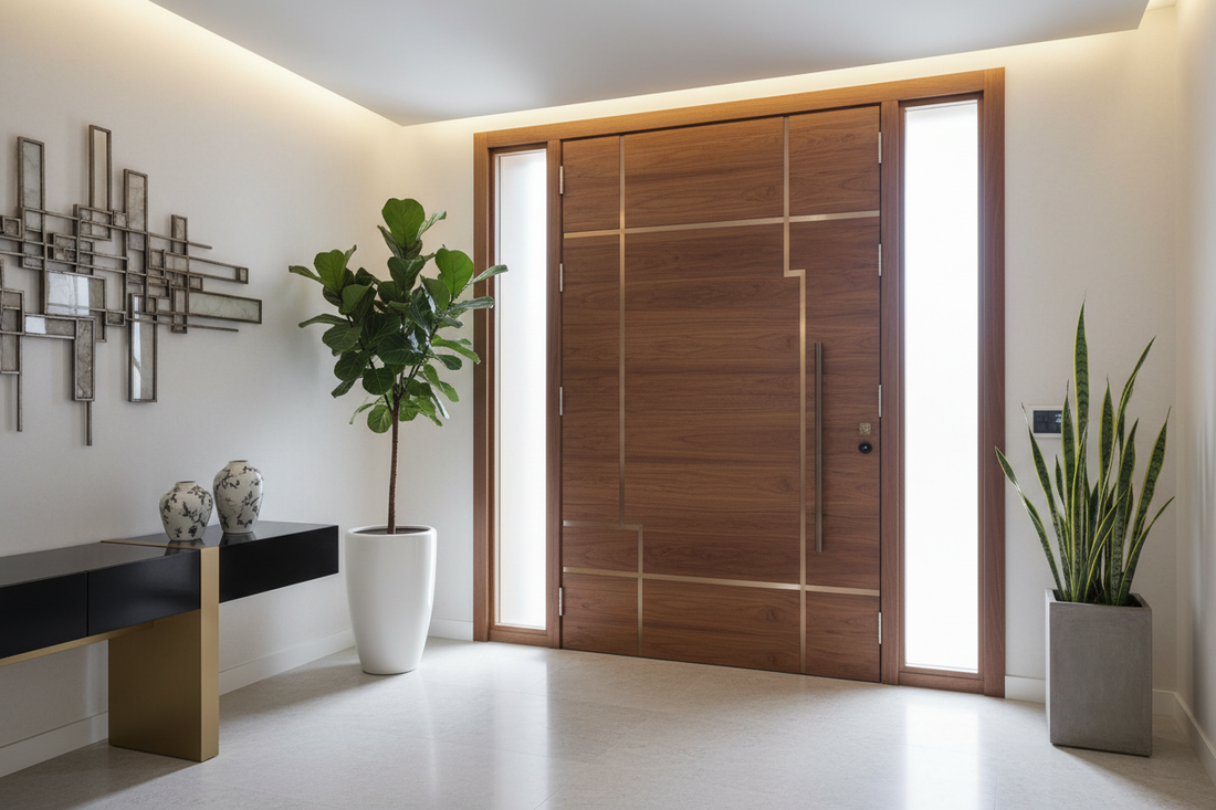 Elevate Your Entryway: Trendy Main Door Laminate Designs