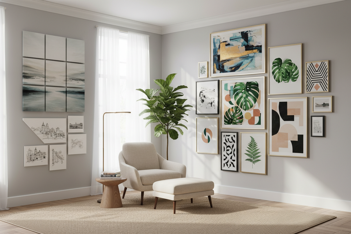 Elevate Your Interiors with Clever Canvas Print Ideas