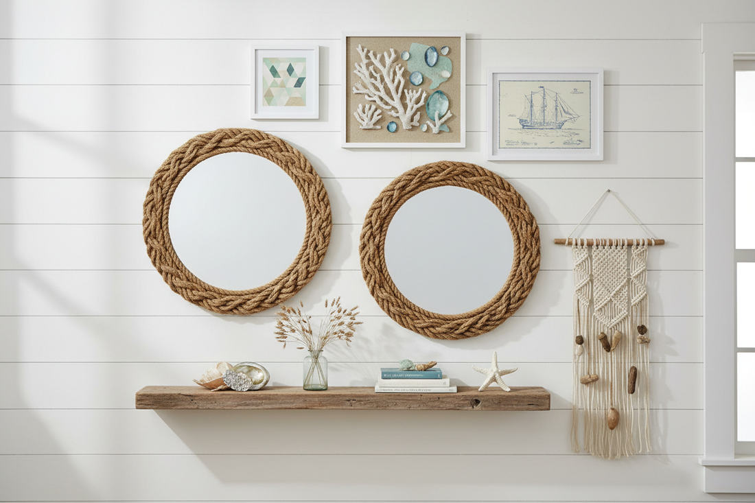 Elevate Your Interiors with Coastal Wall Accessories and Patterns