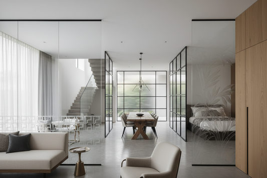 Elevate Your Interiors with These 6 Elegant Glass Partition Designs