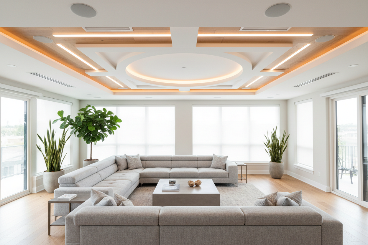Elevate Your Living Space: Stunning Gypsum False Ceiling Ideas for Mod ...